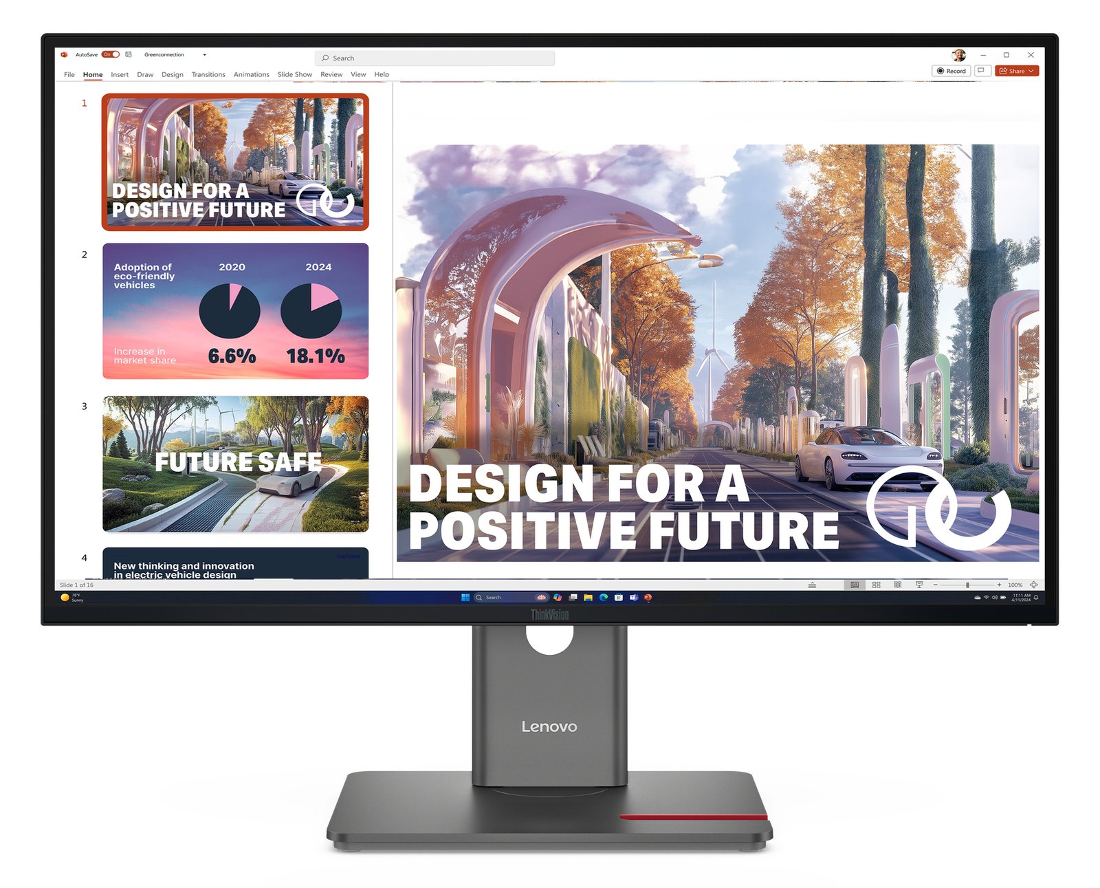 Lenovo ThinkVision P27QD-40 - LED-Monitor - 68.6 cm (27)