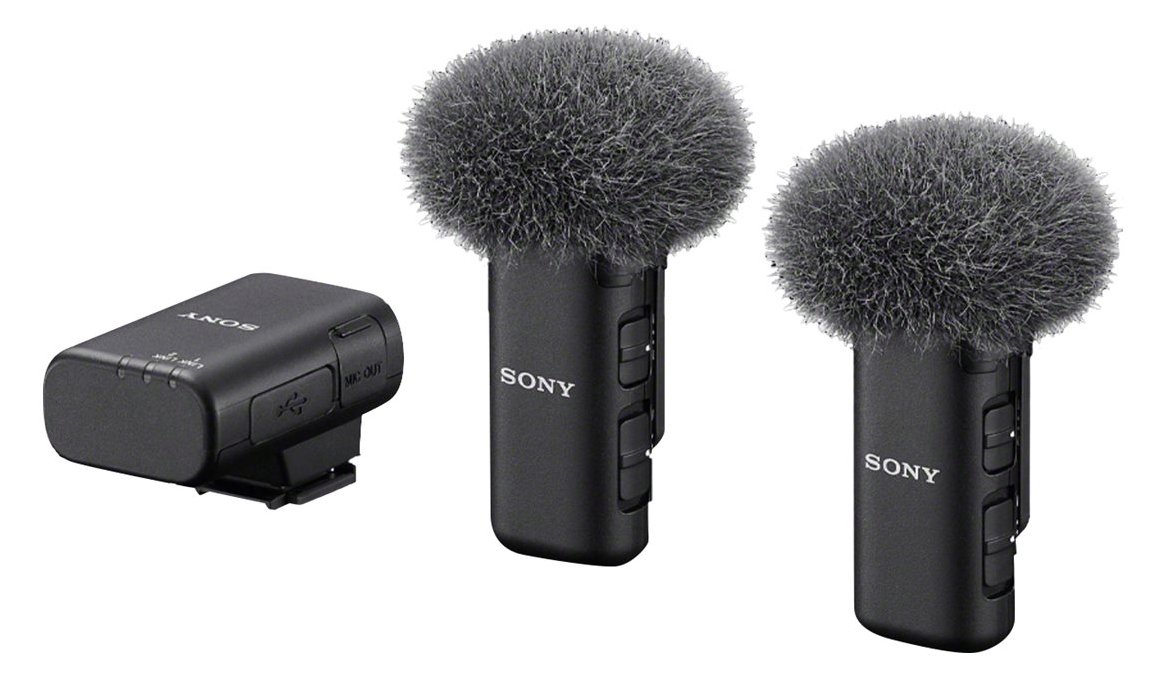 Sony ECM-W3 - Mikrofonsystem - 3,5-mm-Anschluss
