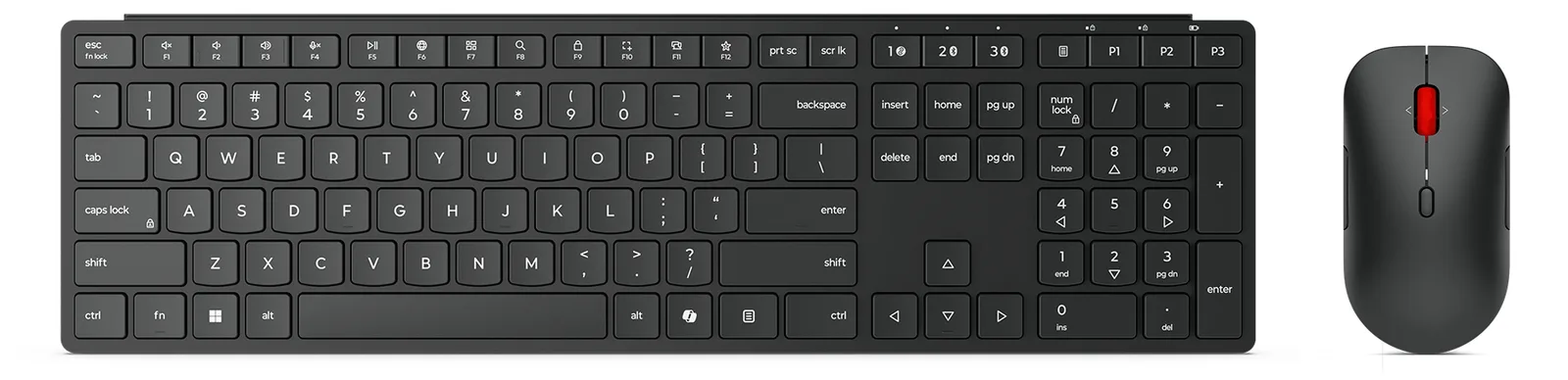 Lenovo Wireless Multi-Mode Pro Combo Keyboard and - TL: Deutsch, QWERTZ, Ansicht 2