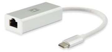 LevelOne Adapter USB-C -> RJ45 10/100/1000 0.15m - Adapter - Digital/Daten von LumaTech