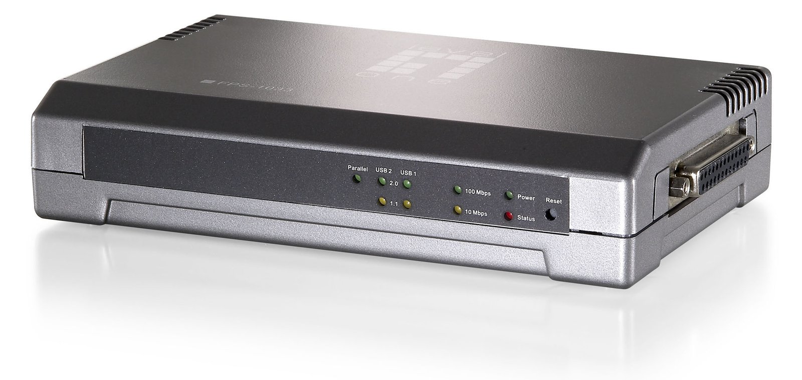 LevelOne FPS-1033 - Druckserver - USB 2.0/parallel