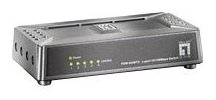 LevelOne FSW-0508TX - Switch - 5 x 10/100 - Desktop
