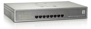 LevelOne GEP-0821 - Switch - 8 x 10/100/1000 (PoE) von LumaTech