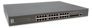 LevelOne GTP-2871 - Switch - L3 Lite - managed - 24 x 10/100/1000 (PoE+) von LumaTech