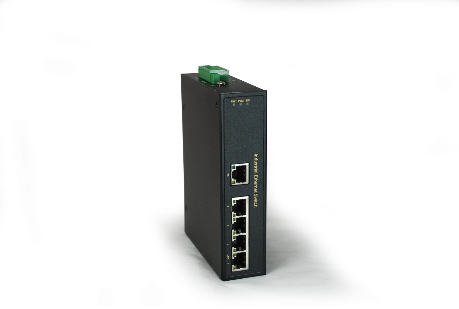 LevelOne IFS-0501 - Switch - 5 x 10/100 - an DIN-Schiene montierbar, Desktop, wandmontierbar