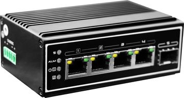 LevelOne IGP-0502 - Switch - -40 °C bis 75 °C - 4 x 10/100/1000 (PoE+) von LumaTech