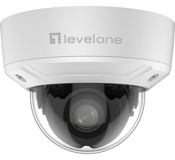 LevelOne IPCam FCS-3616 Dome Out 6MP H.265 IR 10W PoE - Netzwerkkamera von LumaTech