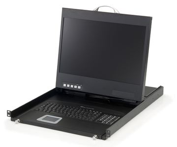 LevelOne KVM-8901 - KVM-Konsole - PS/2, USB - 48.3 cm (19) von LumaTech