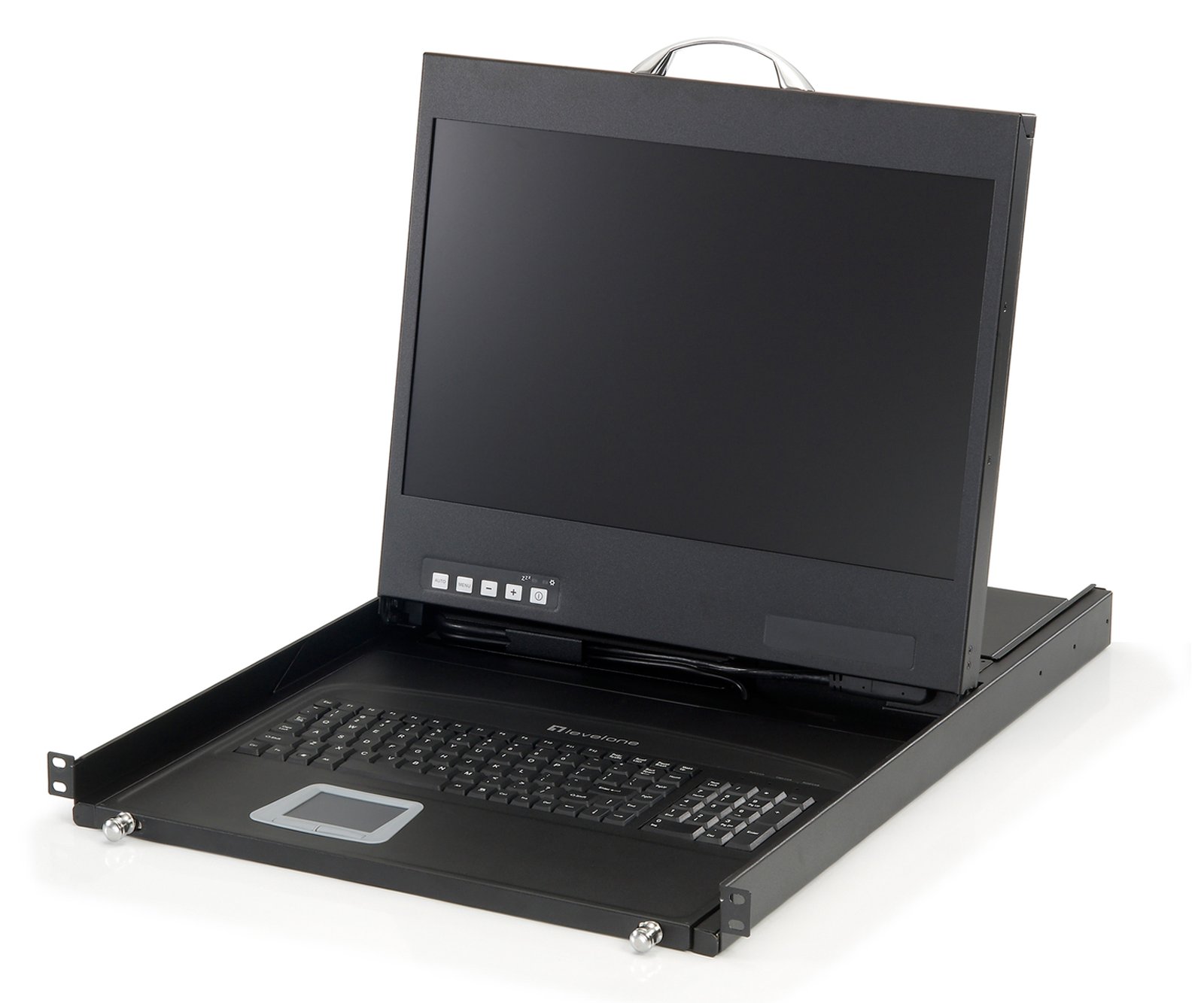 LevelOne KVM-8901 - KVM-Konsole - PS/2, USB - 48.3 cm (19)