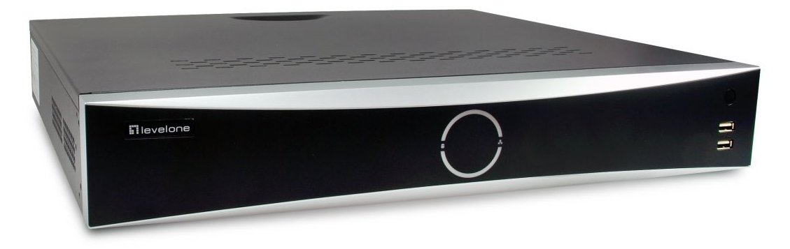 LevelOne NVR-0411 Netzwerk Videorek. PoE H.265 10TB - 16-Port