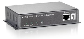 LevelOne POR-0102 2-Port PoE Repeater - Repeater von LumaTech