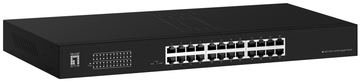 LevelOne Switch 24x GE GEU-2431 19 Rack Mount Kit - Switch von LumaTech