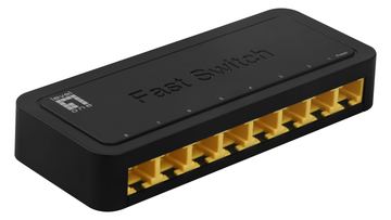 LevelOne Switch 8x FE FEU-0812 Kunststoff - Switch - 0,1 Gbps von LumaTech