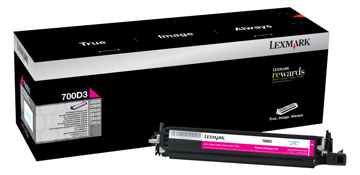 Lexmark 700D3 - Magenta - Original - Entwickler-Kit LCCP