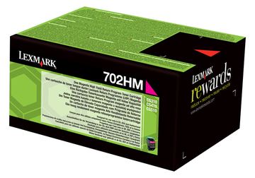 Lexmark 702HM - Magenta - Original - Tonerpatrone LCCP, LRP von LumaTech