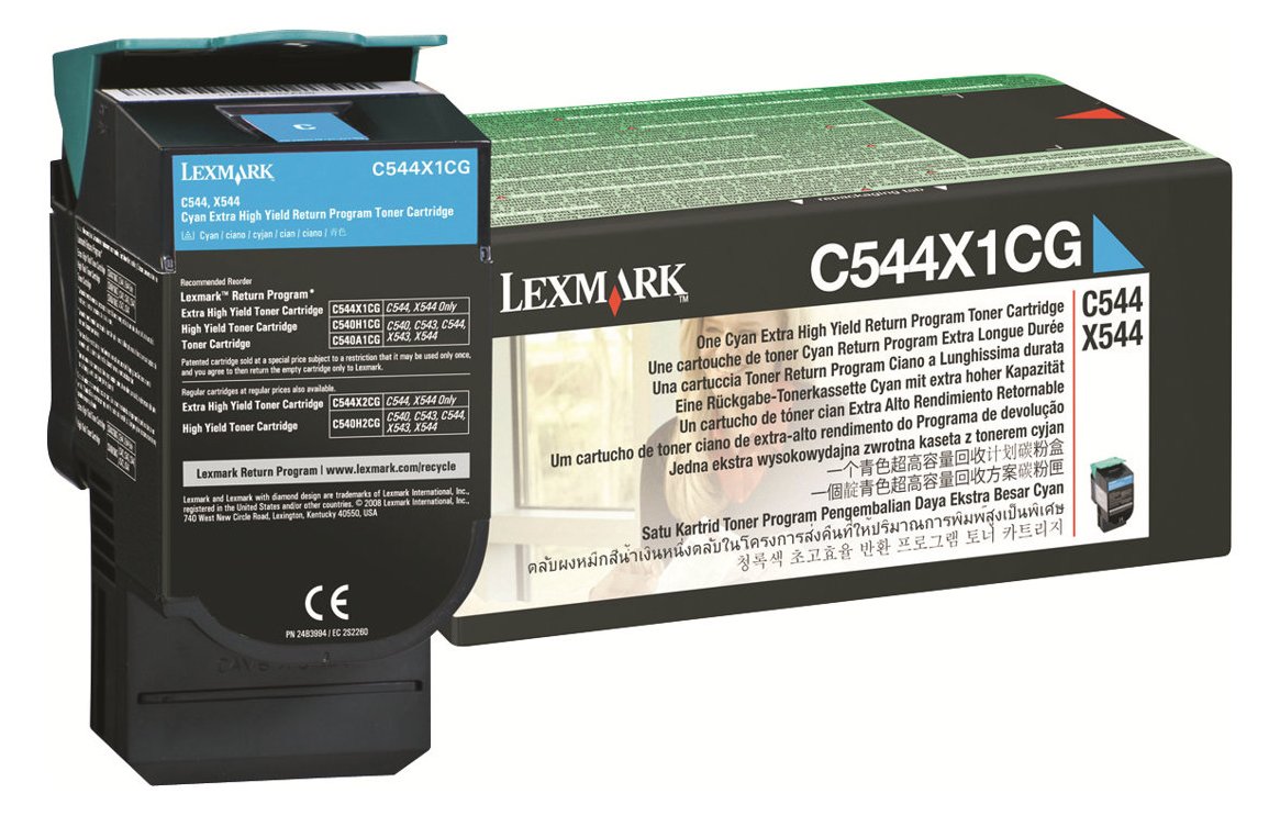Lexmark Besonders hohe Ergiebigkeit - Cyan