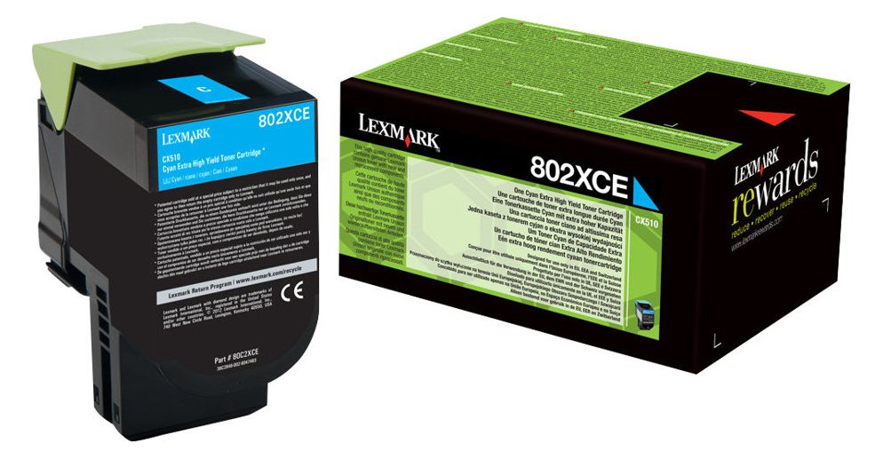 Lexmark Cyan - Original - Tonerpatrone - für Lexmark CX510de