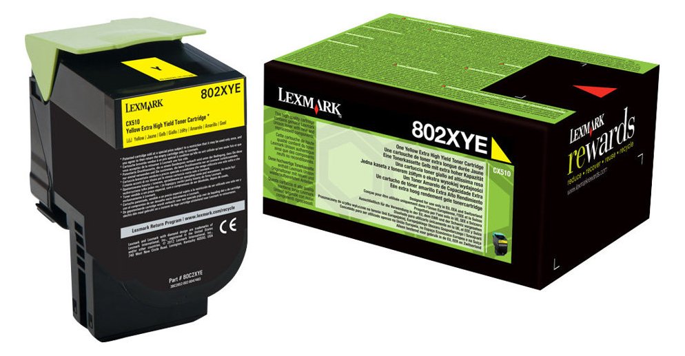Lexmark Gelb - Original - Tonerpatrone - für Lexmark CX510de