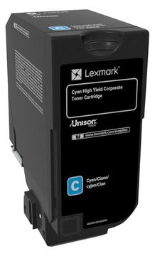Lexmark Hohe Ergiebigkeit - Cyan - Original von LumaTech