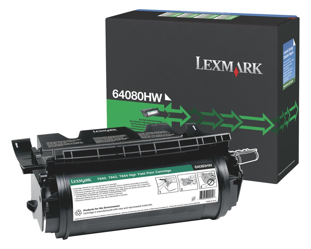 Lexmark Hohe Ergiebigkeit - Schwarz - Original