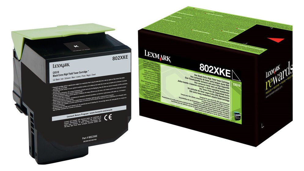 Lexmark Schwarz - Original - Tonerpatrone - für Lexmark CX510de