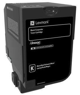 Lexmark Schwarz - Original - Tonerpatrone LCCP, Lexmark Corporate