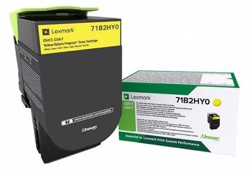 Lexmark X417 - Hohe Ergiebigkeit - Gelb - Original von LumaTech