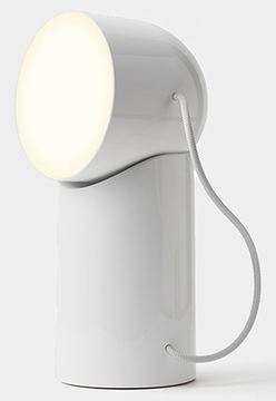 LEXON Orbe Tischleuchte weiss von LumaTech