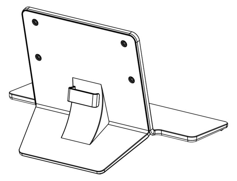 LG ST-43HT - Aufstellung - Säulendesign - für LCD-Display - Bildschirmgröße: 109.2 cm (43)
