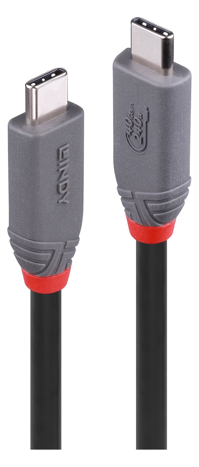 Lindy 0.8m USB4 240W Typ C Kabel 40Gbit/s Anthra Line