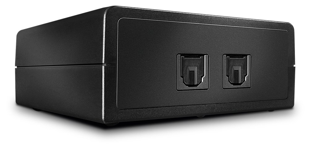 Lindy 2 Port Automatic Optical Audio Switch - Audio-Switch