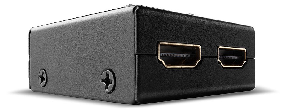 Lindy 2 Port HDMI 18G Bi-Directional Switch - Video/Audio-Schalter