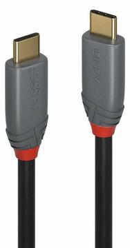 Lindy 2m USB 3.2 Typ C Kabel 5A PD Anthra Line von LumaTech