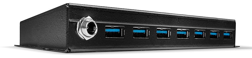 Lindy 7 Port Industrial USB 3.0 Hub - Hub - 7 x SuperSpeed USB 3.0