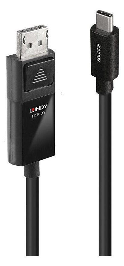 Lindy Adapterkabel - 24 pin USB-C (M) zu DisplayPort (W)