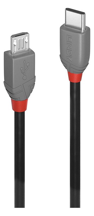Lindy Anthra Line - USB-Kabel - USB-C (M) bis Micro-USB Typ B (M)