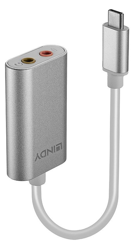 Lindy Audio Adapter - Soundkarte - USB-C