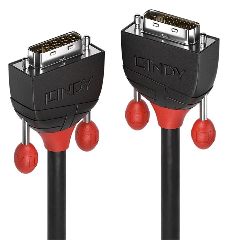 Lindy Black Line - DVI-Kabel - Dual Link - DVI-D (M) von LumaTech
