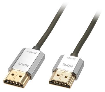 Lindy CROMO Slim High Speed HDMI Cable with Ethernet - HDMI mit Ethernetkabel - HDMI (M) von LumaTech