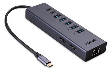 Lindy DST-Mini Duo - Dockingstation - für Smartphone, Tablet, Laptop von LumaTech