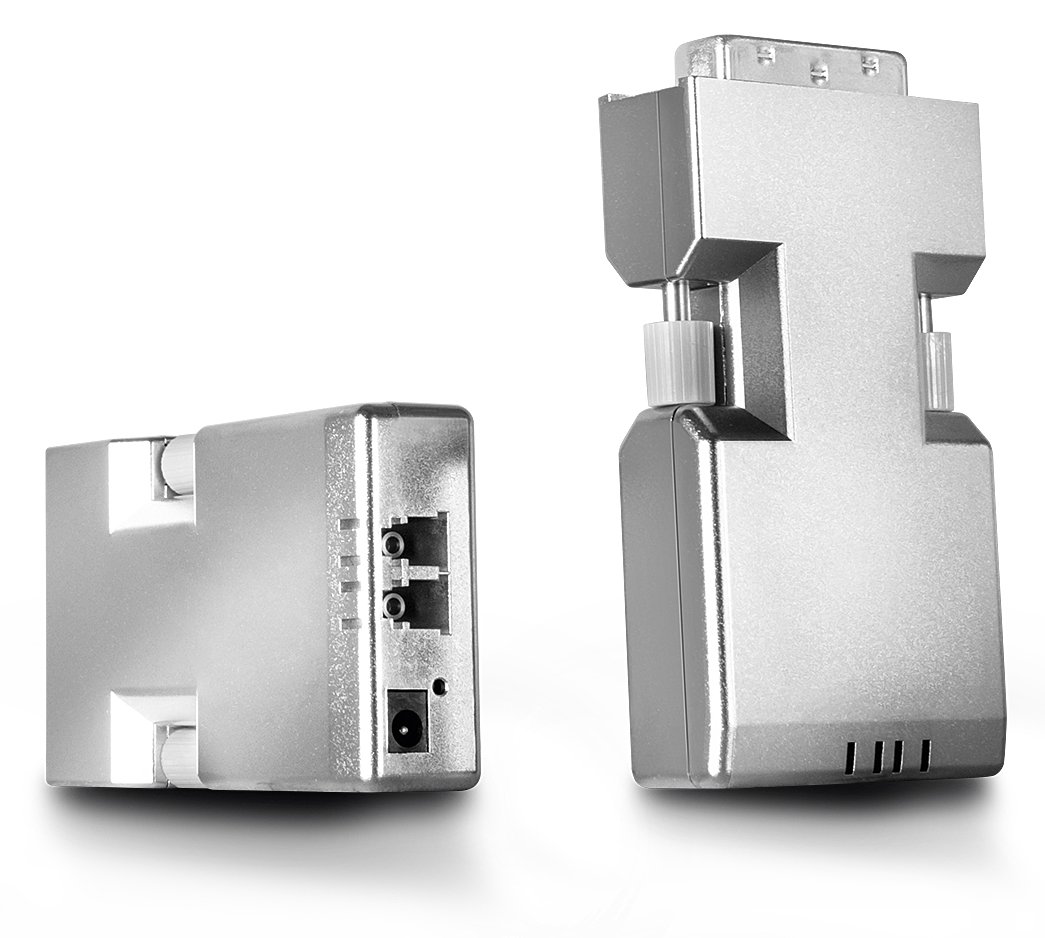 Lindy Fibre Optic DVI-D Extender (Transmitter and Receiver units)