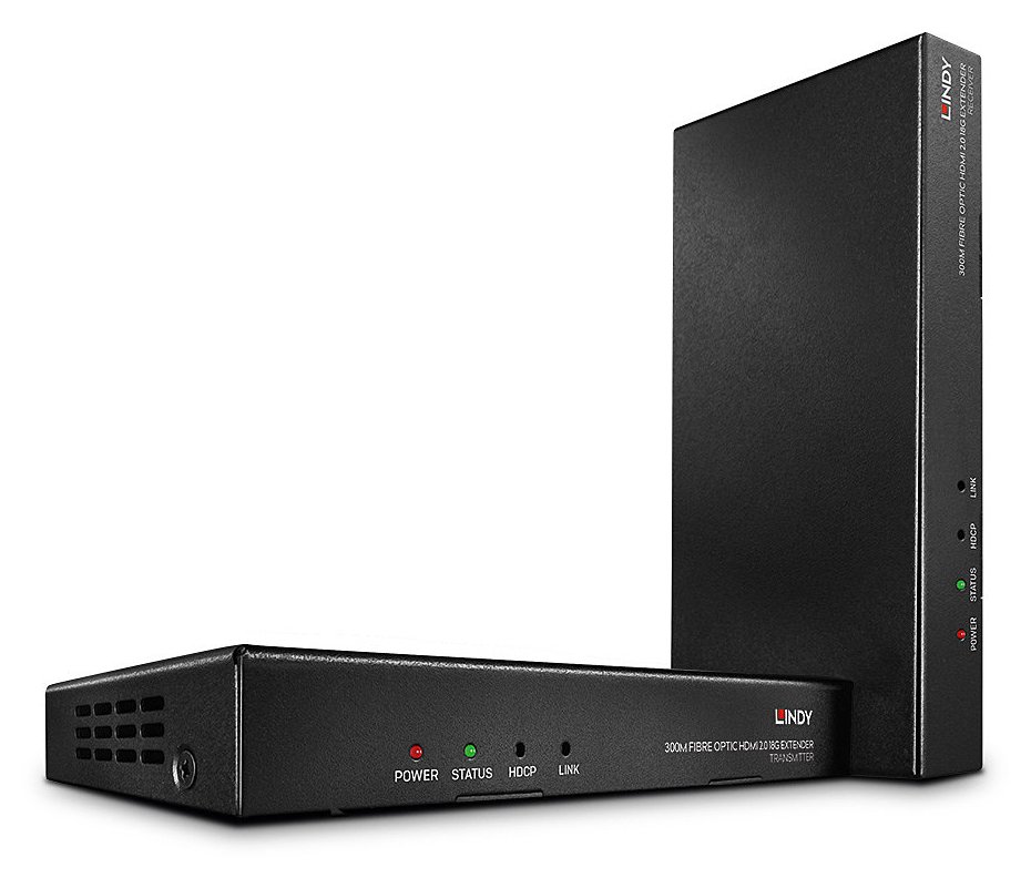 Lindy Fibre Optic HDMI 2.0 18G & IR Extender