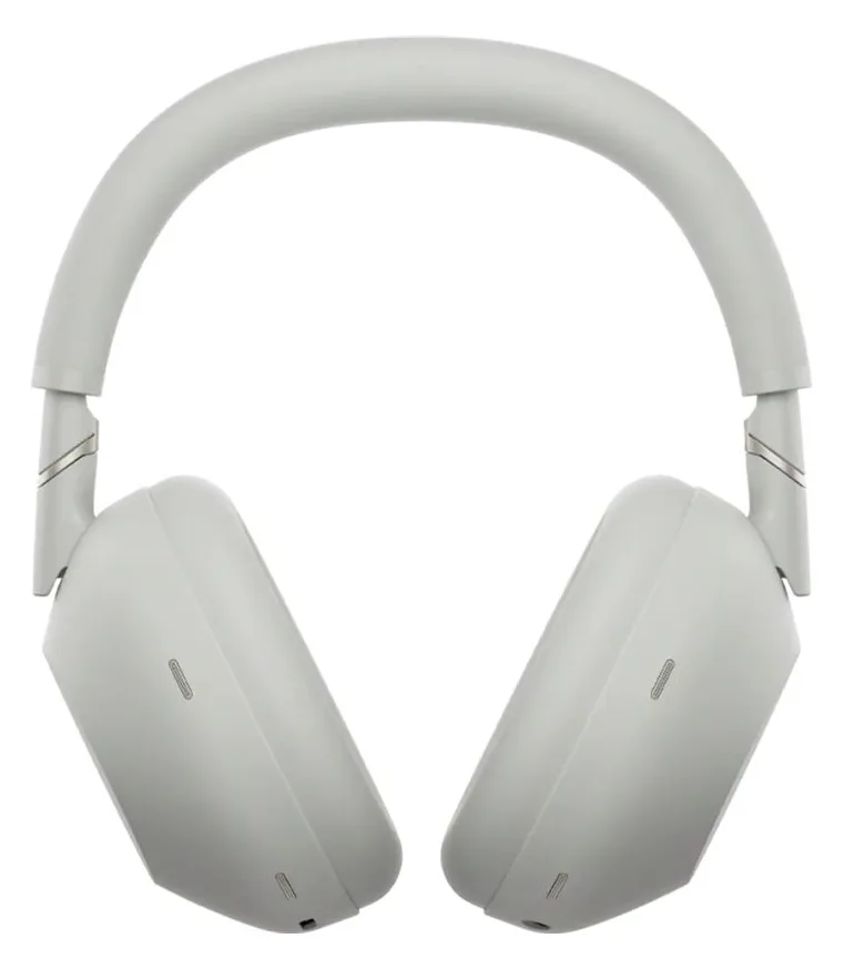 Sony WH-1000XM6 - Kopfhörer mit Mikrofon - ohrumschließend - silber, Ansicht 3
