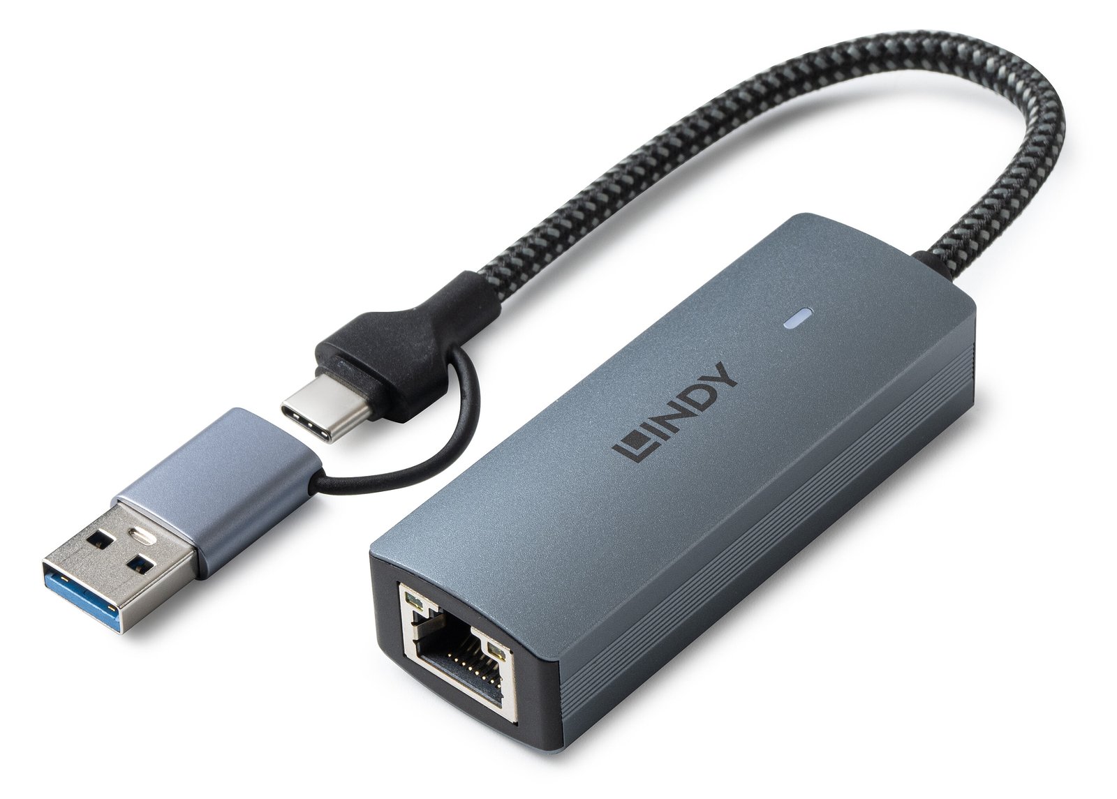 Lindy Netzwerkadapter - USB 3.2 Gen 1 - 10M/100M/1G/2.5G/5 Gigabit Ethernet x 1