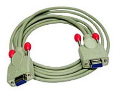 Lindy Nullmodemkabel - DB-9 (W) zu DB-9 (W) von LumaTech