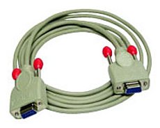 Lindy Nullmodemkabel - DB-9 (W) zu DB-9 (W)