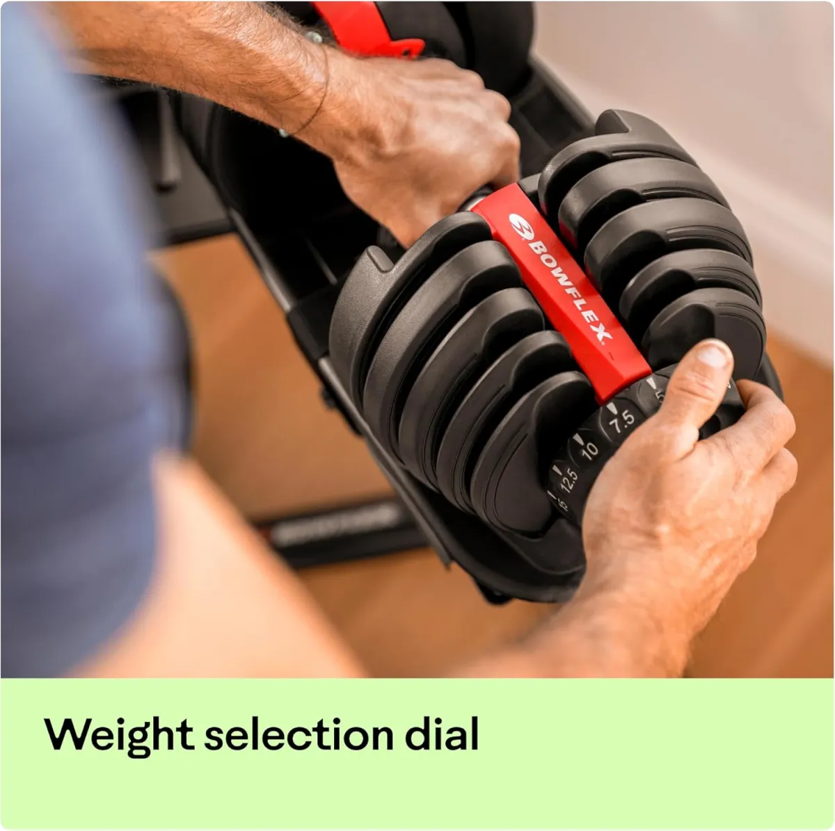 Bowflex SelectTech verstellbare Hanteln und Gewichten System (Einzelstück) — Bild 2