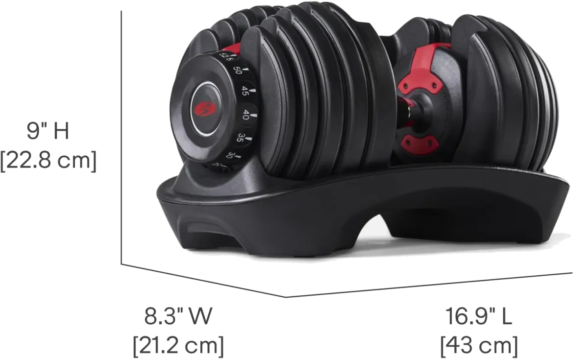 Bowflex SelectTech verstellbare Hanteln und Gewichten System (Einzelstück) — Bild 3