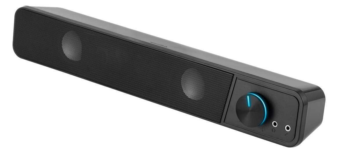 SPEEDLINK BRIO - Soundbar - USB - 6 Watt - Schwarz