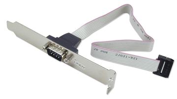 Lindy PC Back Plate Serial Adaptor - Serielles Bedienfeld - DB-9 (M) von LumaTech